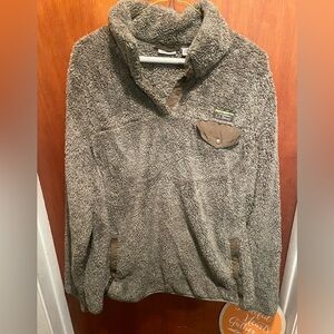 Ll bean high pile fleece pullover